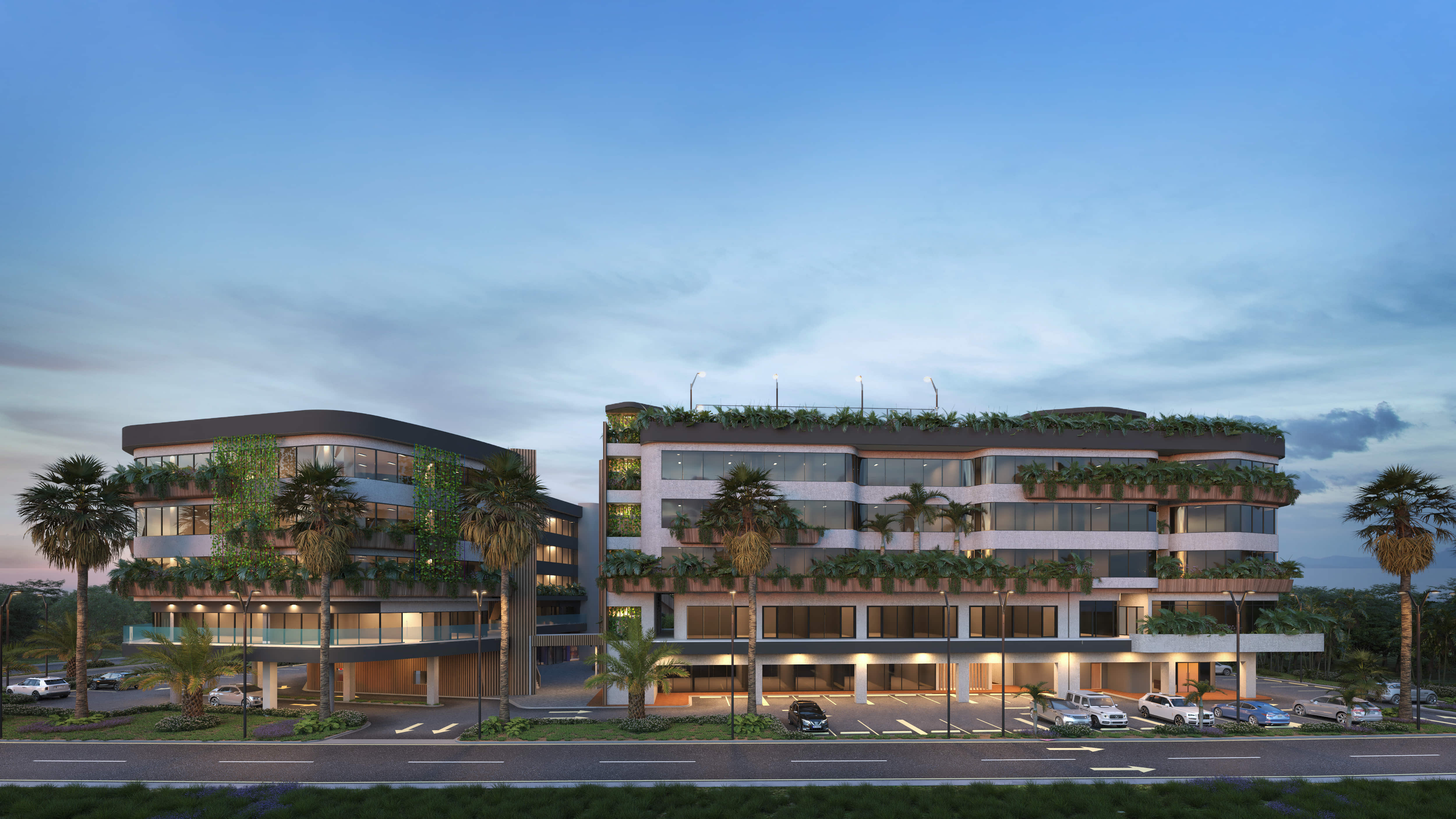 The Point Right Side View