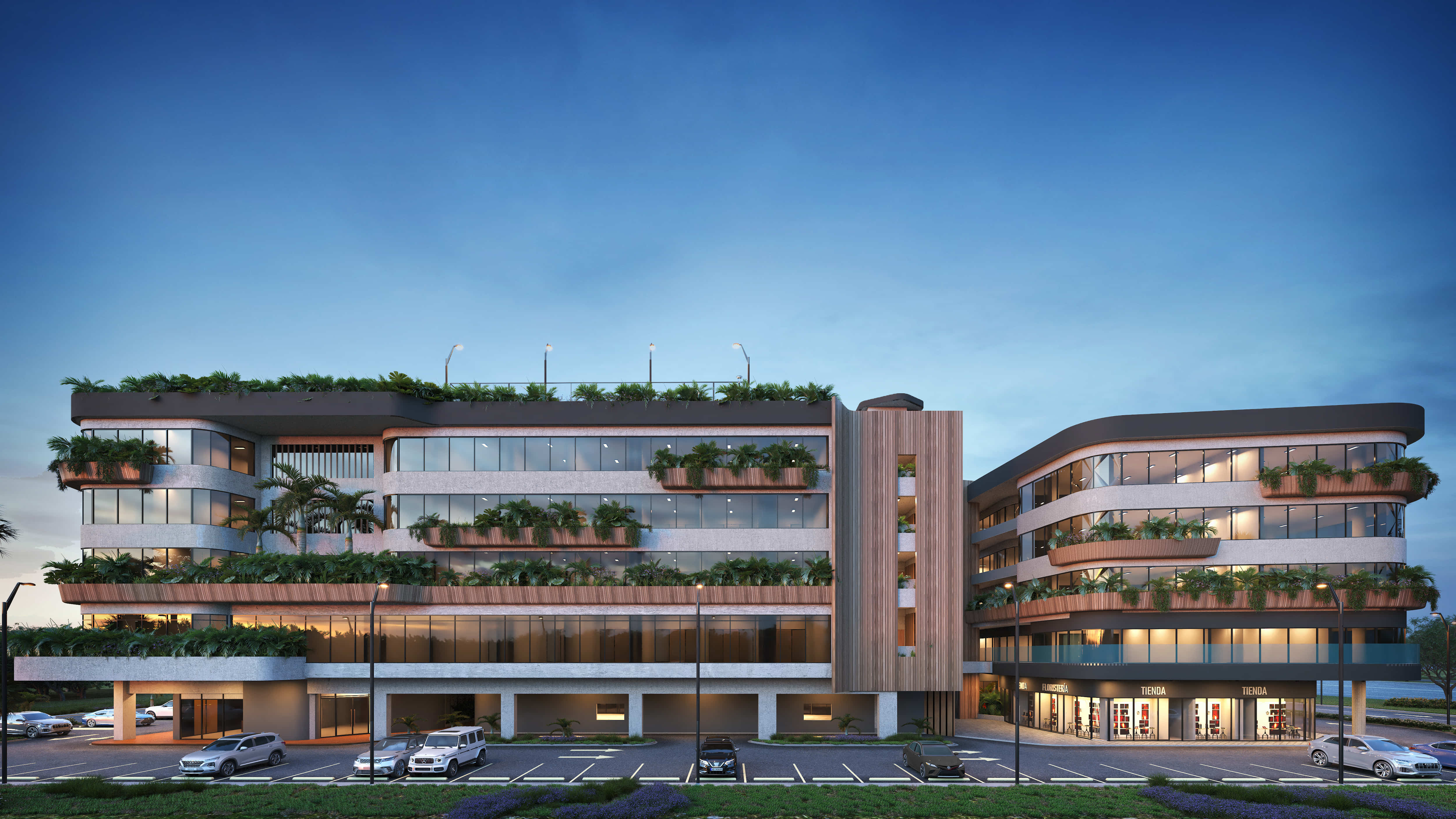 The Point Left Side View